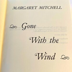 GONE WITH THE WIND by MARGARET MITCHELL - Hardback